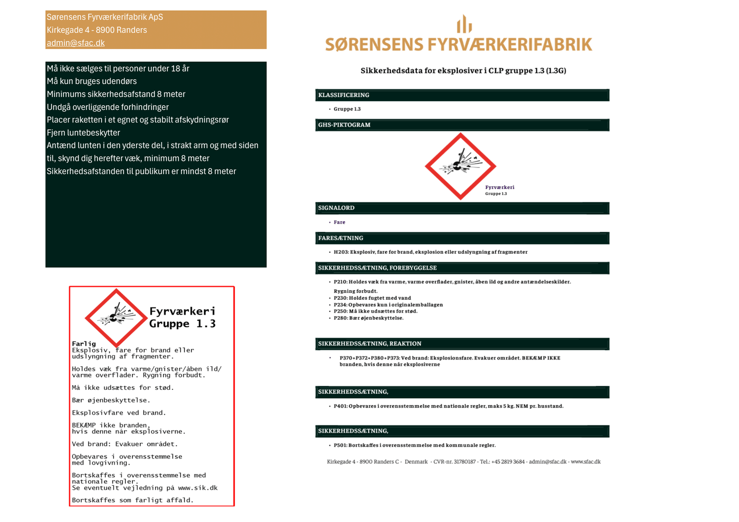 SFAC Superrockets - 12 stk. - vejledende pris 299,-