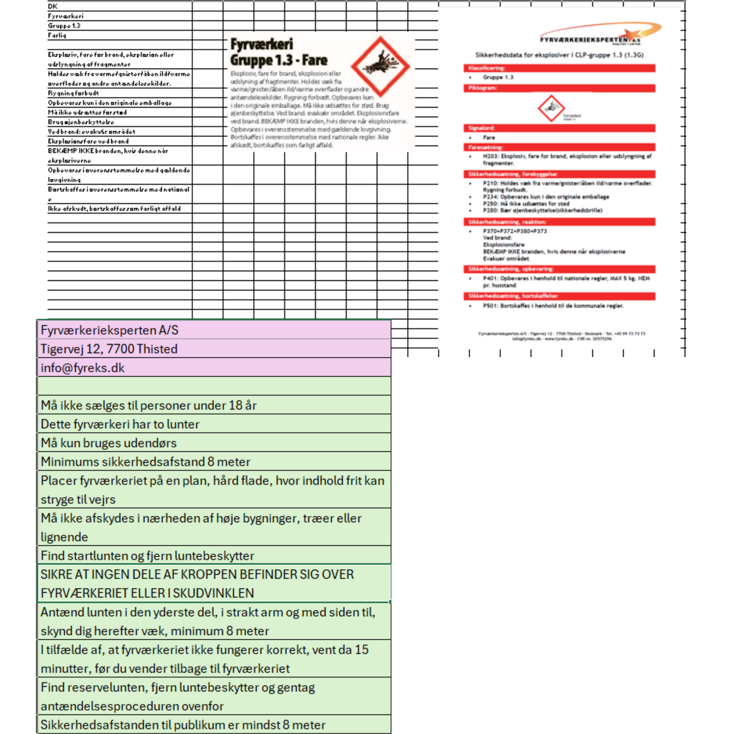 First Class Junior XXL - vejledende pris 599,-