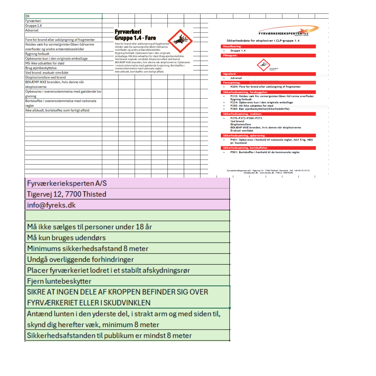 First Class Junior Large sortiment - vejledende pris 299,-